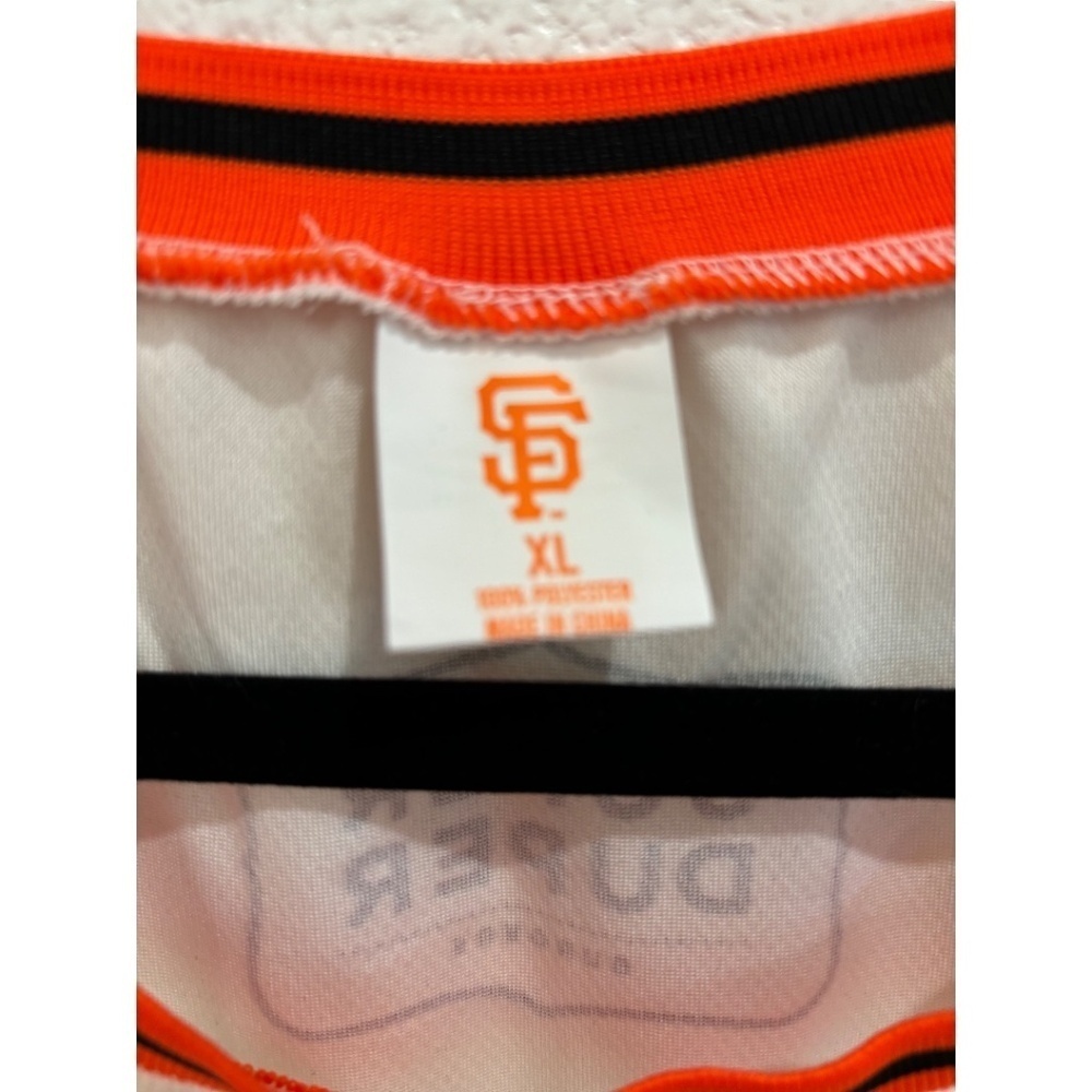 2024 SF San Francisco GIANTS Logan Webb Basketball Jersey X-Large SGA 4/21 - Picture 4 of 4